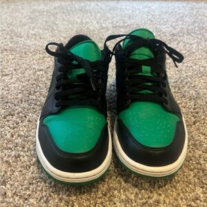 Jordan Athletic Shoes - Black and Green